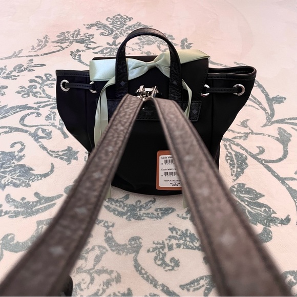 2026 MCM Small Aren Drawstring Backpack - Picture 3 of 7